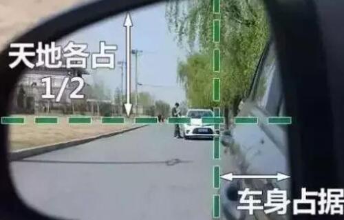 成都驾校学车后视镜该如何正确的调节呢?