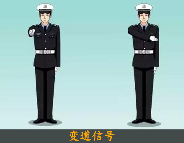 2022年交警手势图大全
