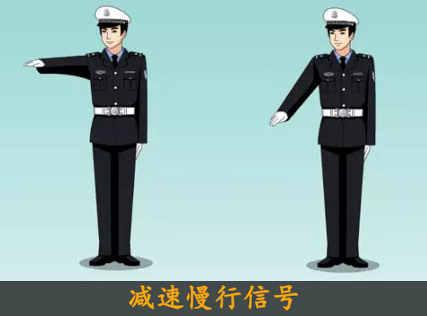 2022年交警手势图大全