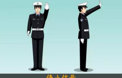 2022年交警手势图大全
